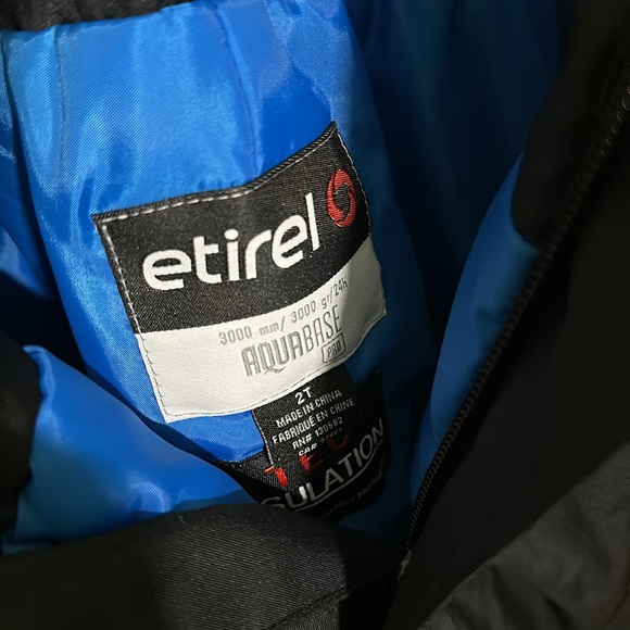 Etirel Crince Kids' Insulated Pants - snow pants size 2t - new no tags - Picture 3 of 3